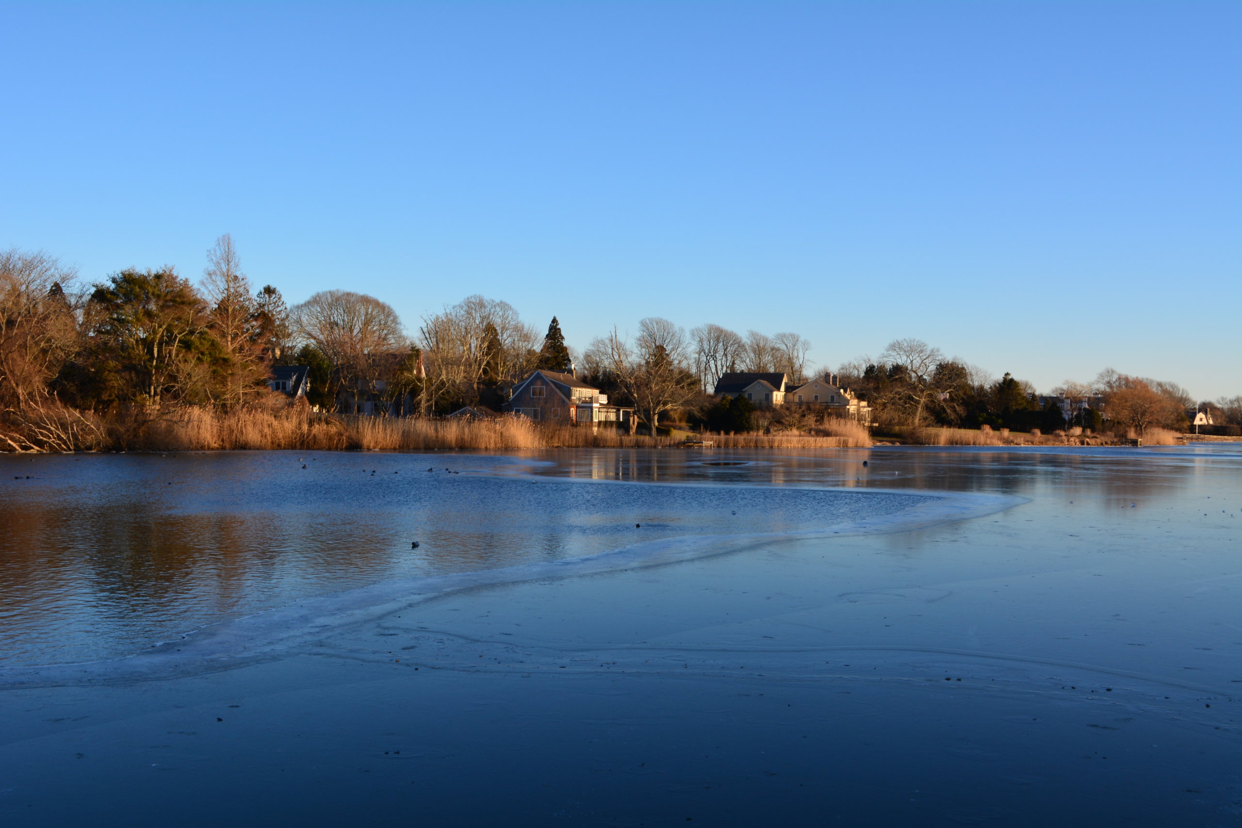 Lake Agawam in Southampton Village