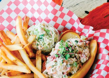 A lobster roll from Bostwick’s Chowder House.