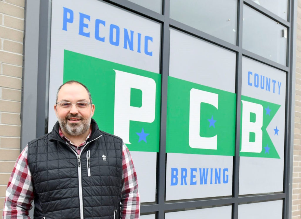 Jeff Schaeffer, owner of Peconic County Brewing