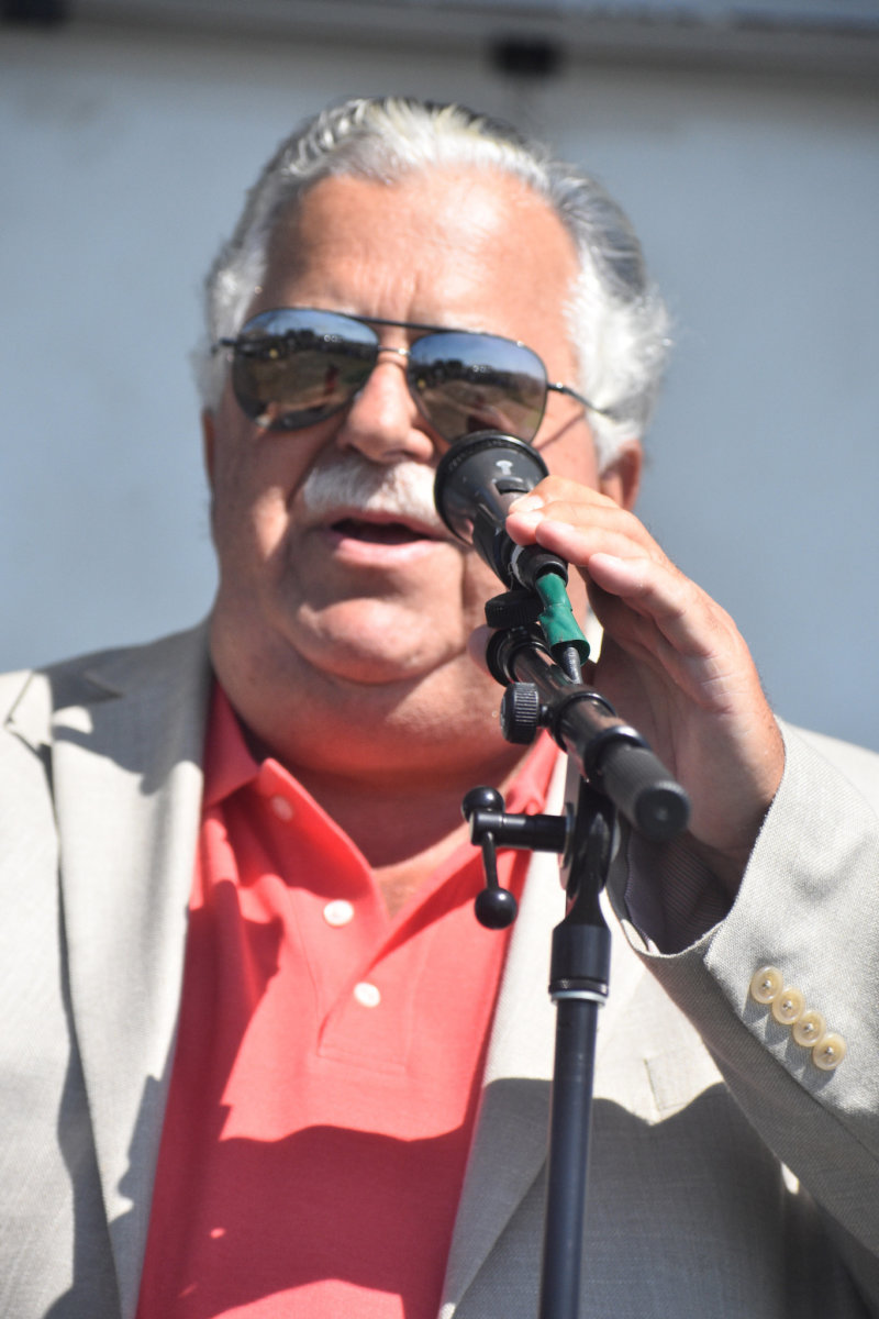 RISE Life Services Executive Director Charles Evdos at a 2019 fundraiser