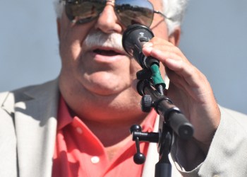 RISE Life Services Executive Director Charles Evdos at a 2019 fundraiser