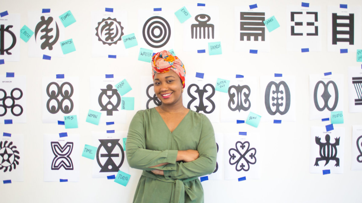 Afua Ansong is an expert on the topic of Adinkra symbols