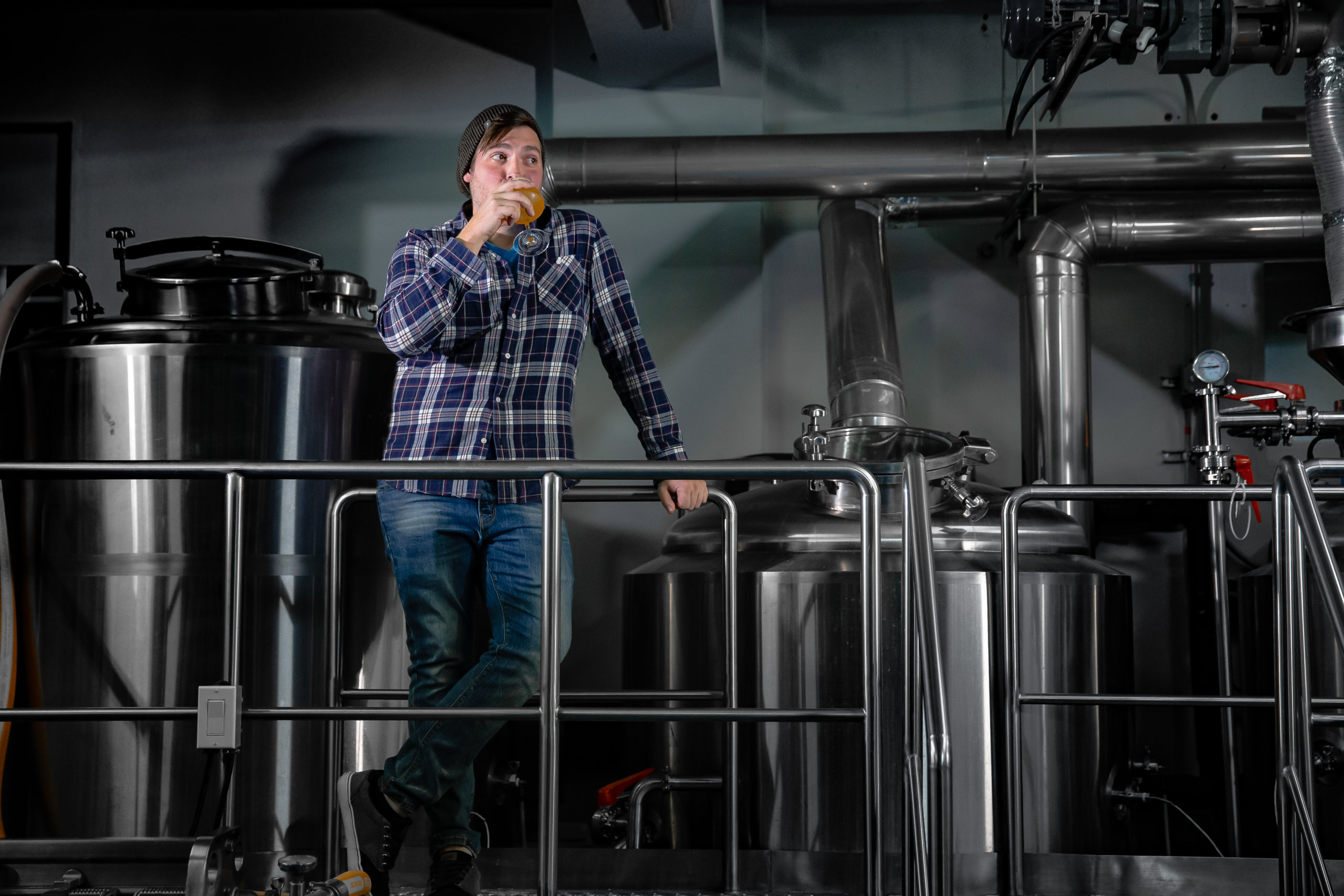 Rob Raffa, owner of übergeek Brewing Company