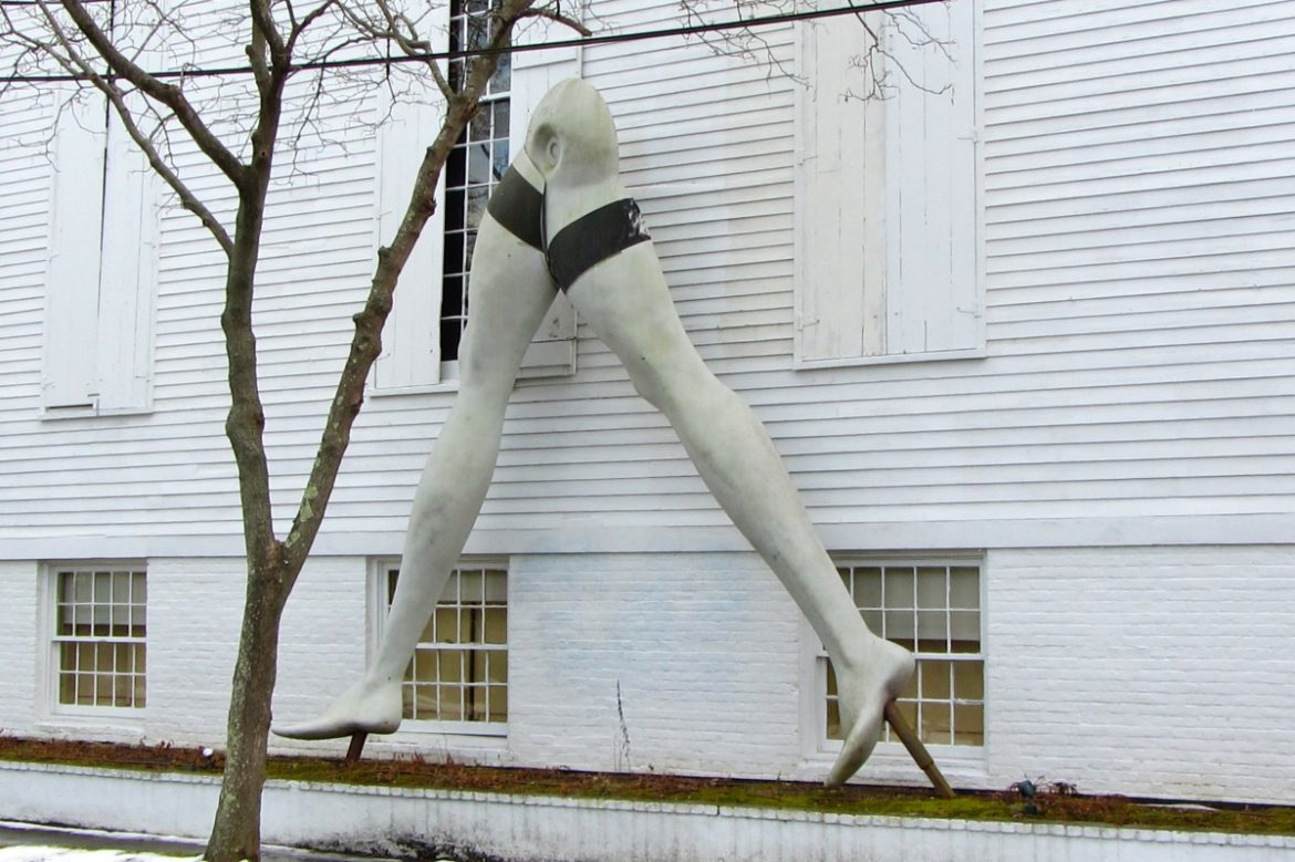 "Legs" by Larry Rivers in Sag Harbor
