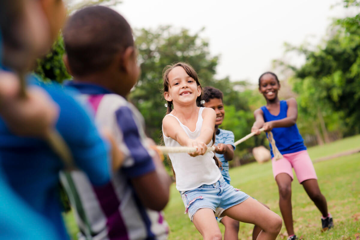 kids at camp