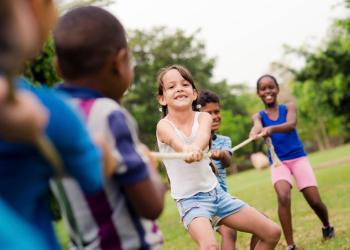 kids at camp
