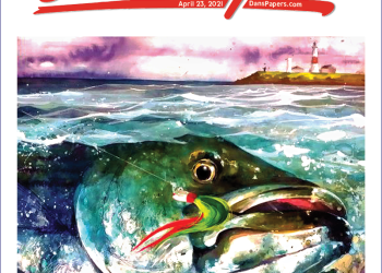 Savio Mizzi's art on the cover of the April 23, 2021 Dan's Papers issue.