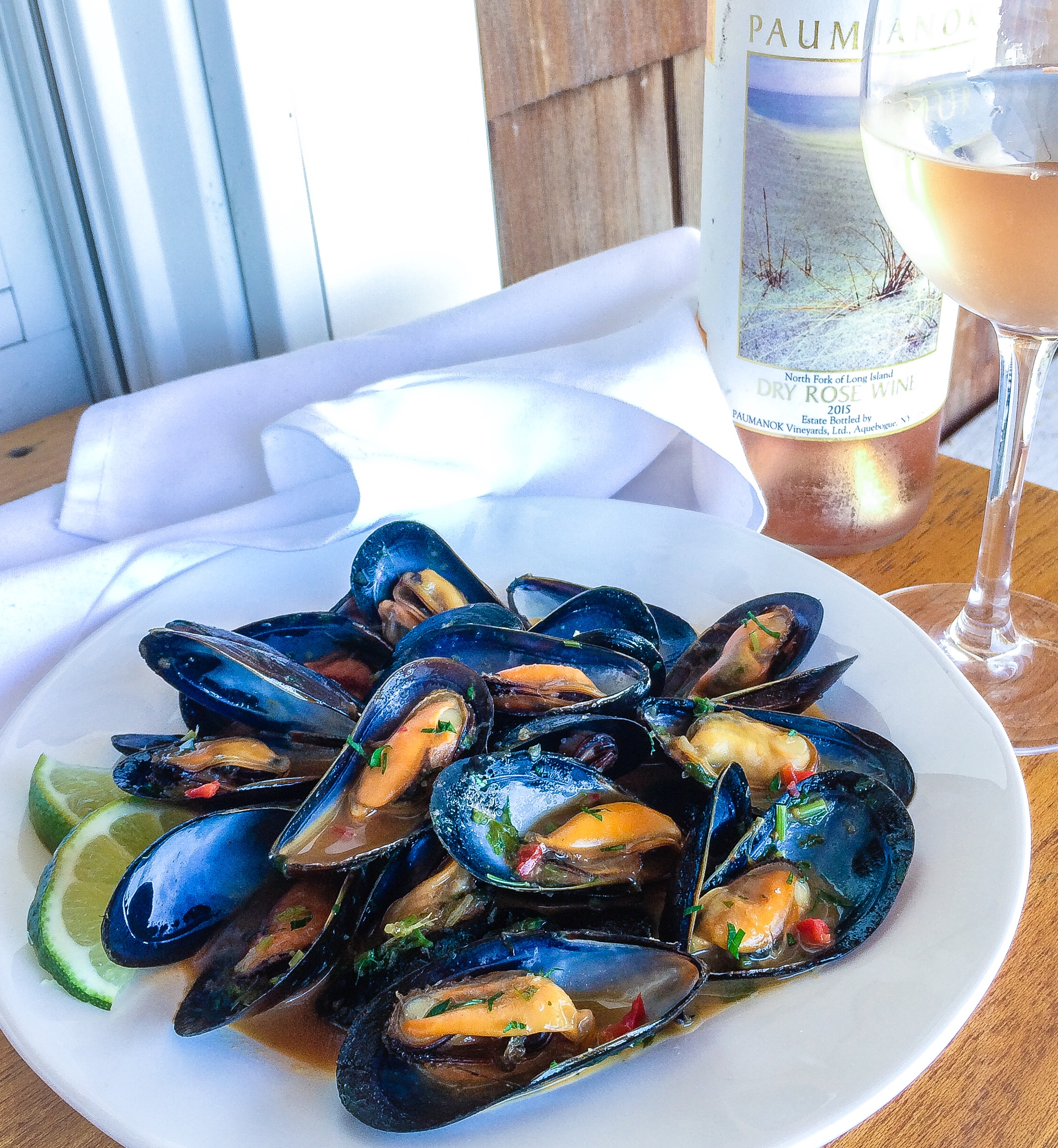 Chef Jeffrey Uguil's Mussels in Red Thai Curry Broth