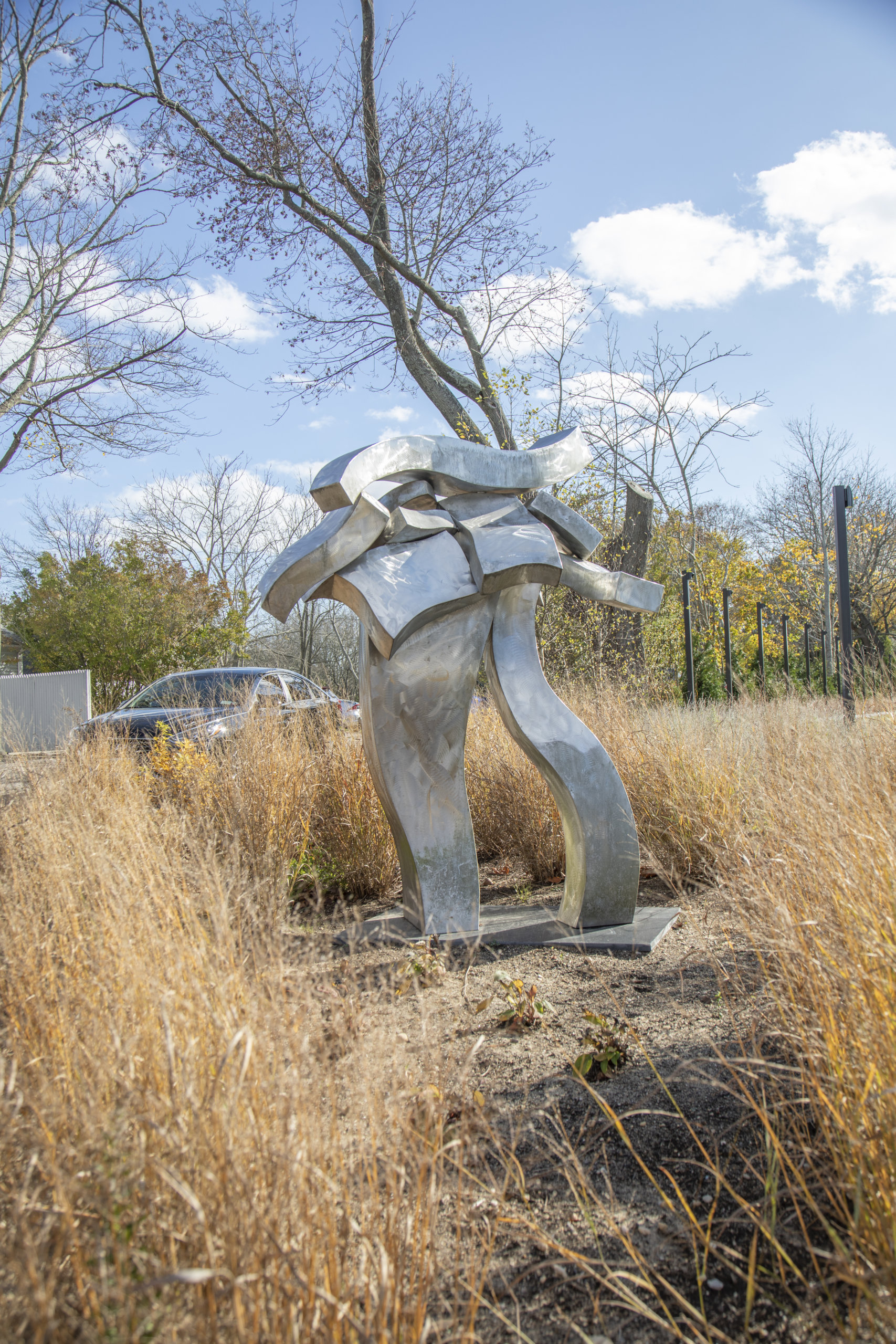 Hans Van de Bovenkamp's "Oh, Ophelia, Why" at 2183 Montauk Highway, Bridgehampton