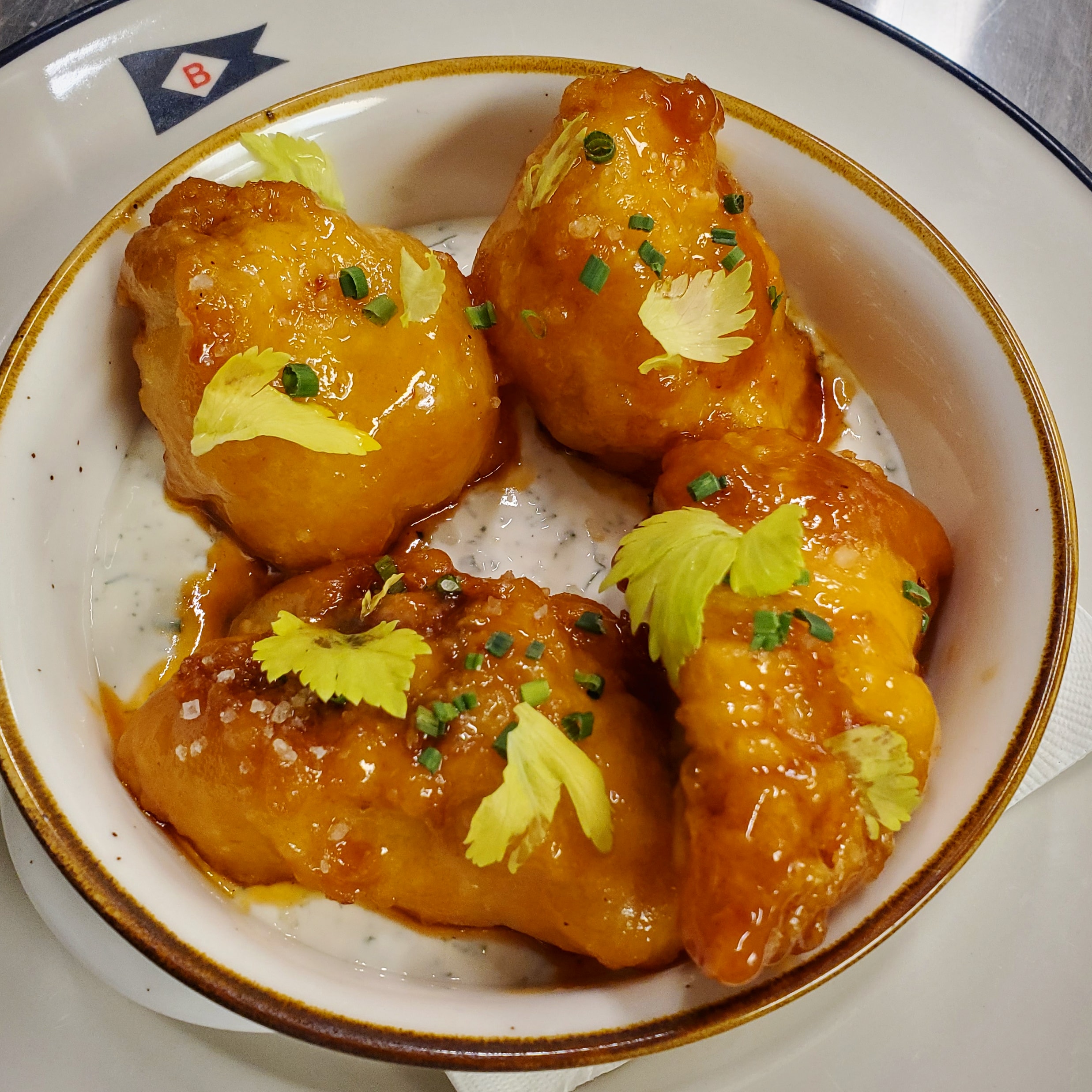 Monkfish Bites at Baron's Cove