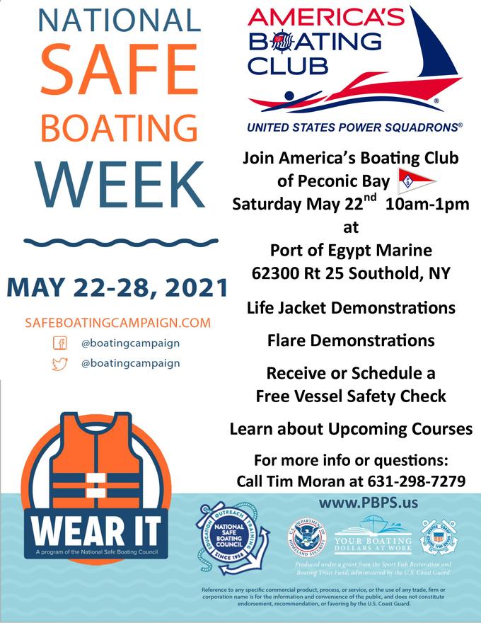 NATIONAL SAFE BOATING WEEK KICK OFF Dan’s Papers