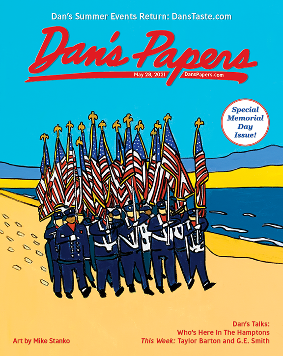 Mike Stanko's art on the cover of the May 28, 2021 Dan's Papers issue