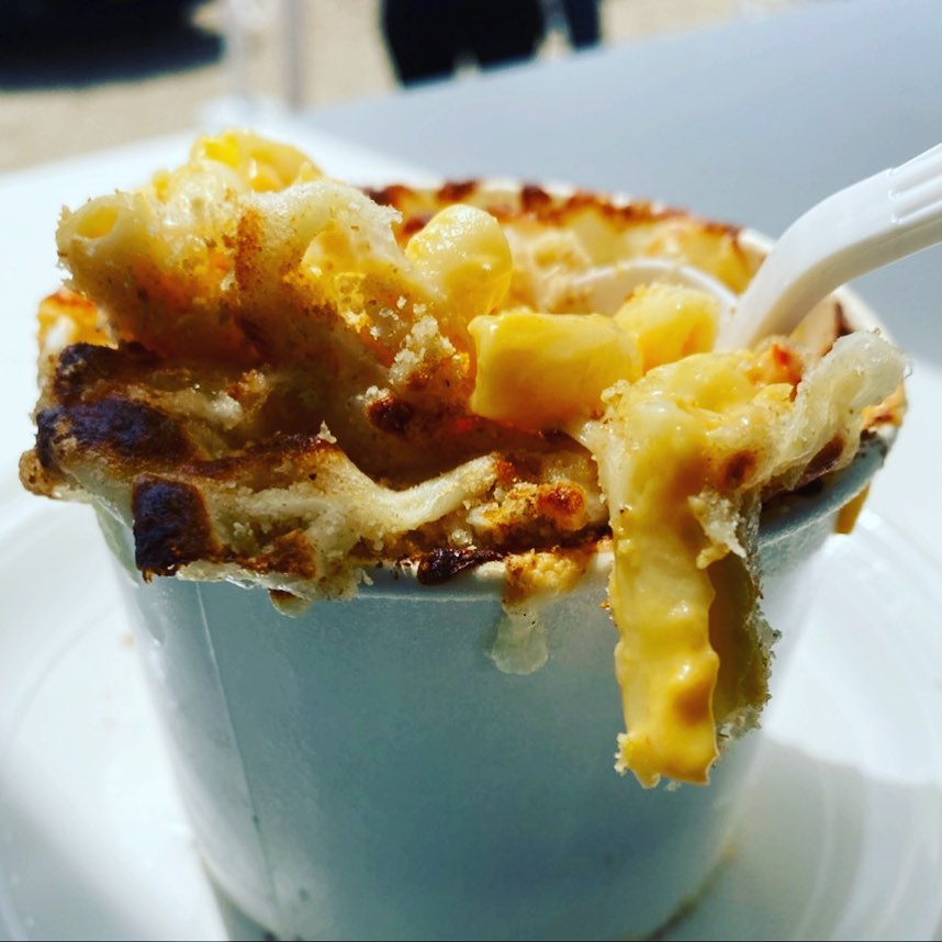 The Clam Bar's lobster macaroni and cheese