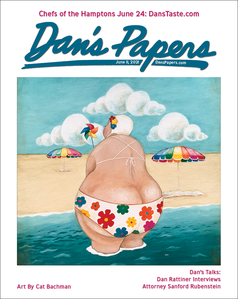 Cat Bachman's art on the cover of the June 11, 2021 Dan's Papers issue