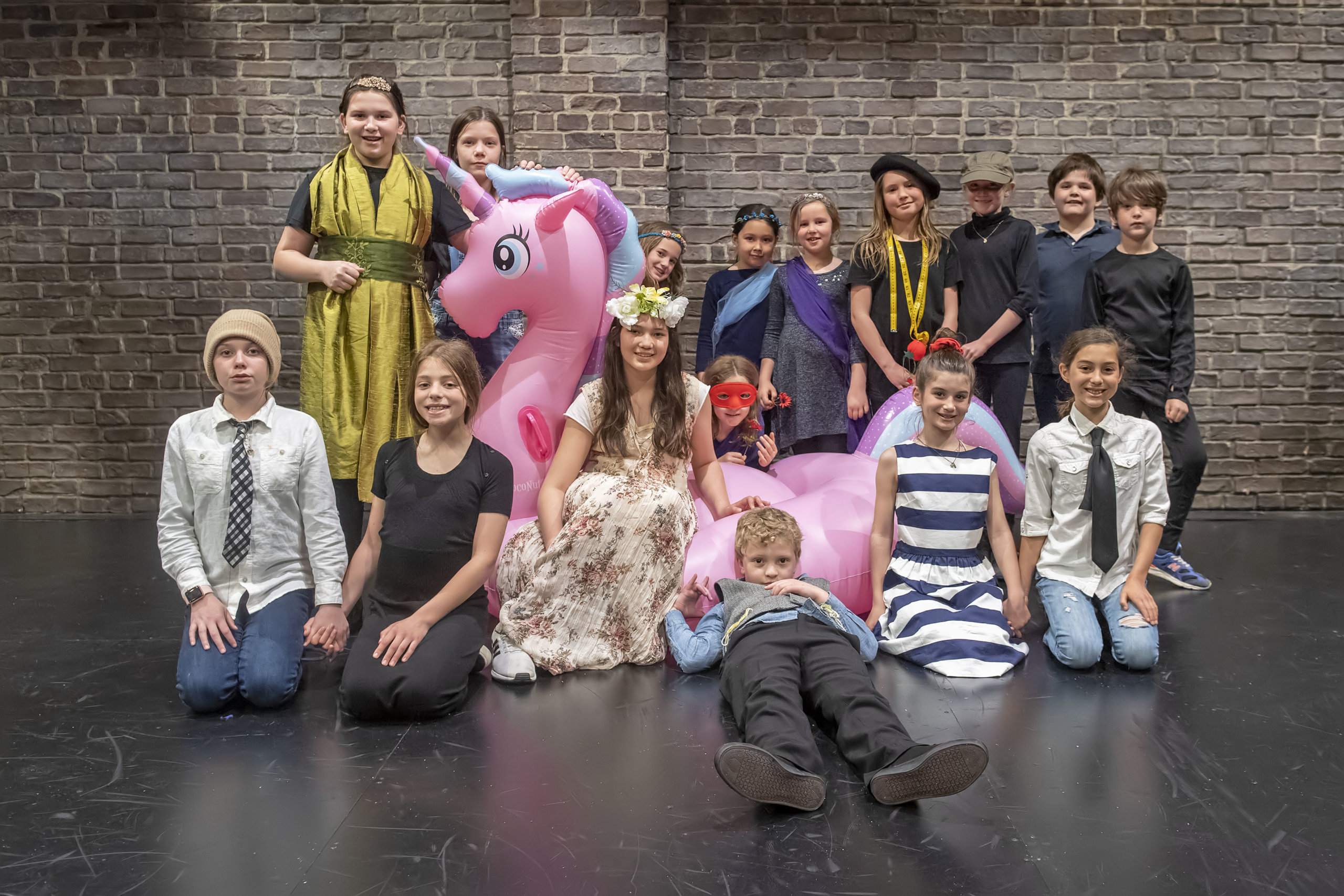 The Kids Theater Camp performance at the Bay Street Theater in Sag Harbor, New York on April 26, 2019