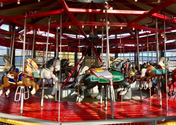 Greenport Carousel is fun for kids and the whole family