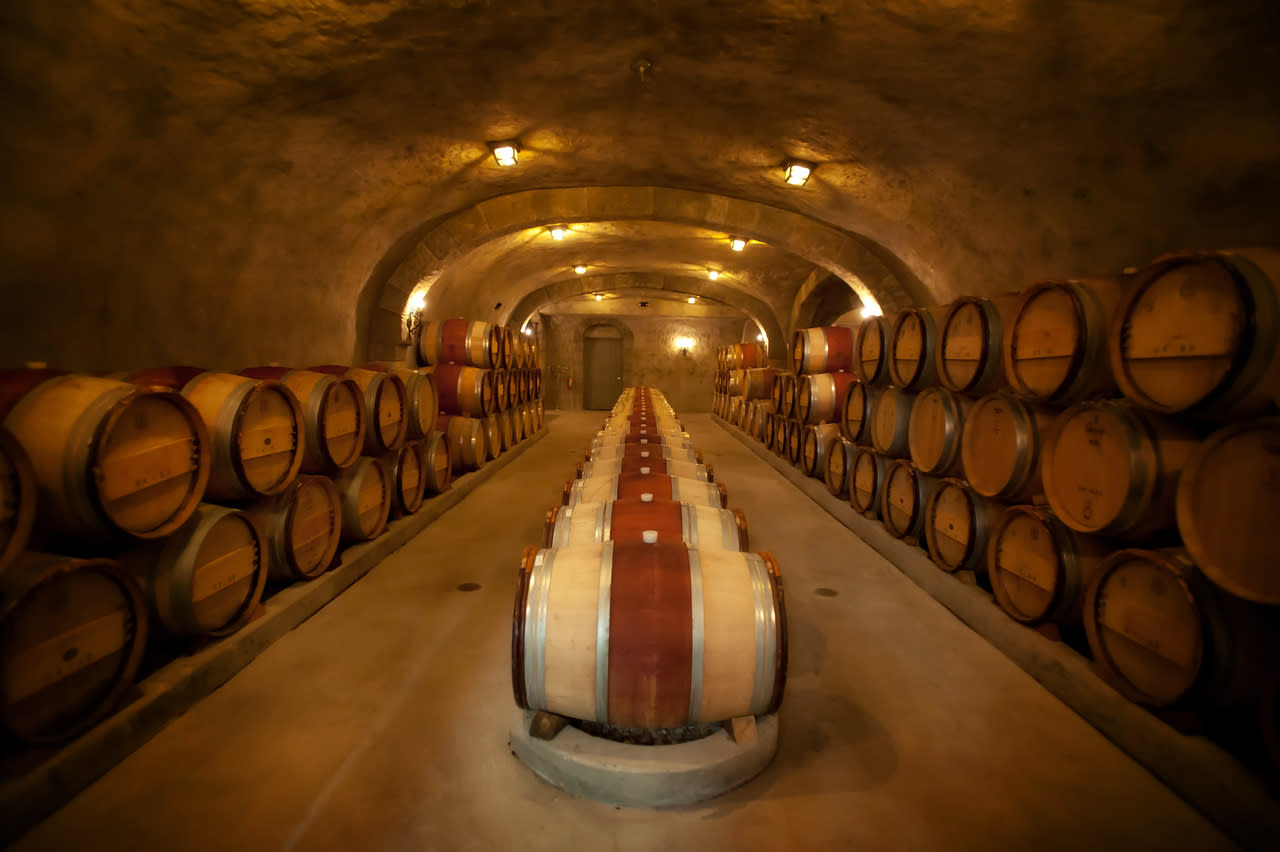 The Raphael Wine cellar