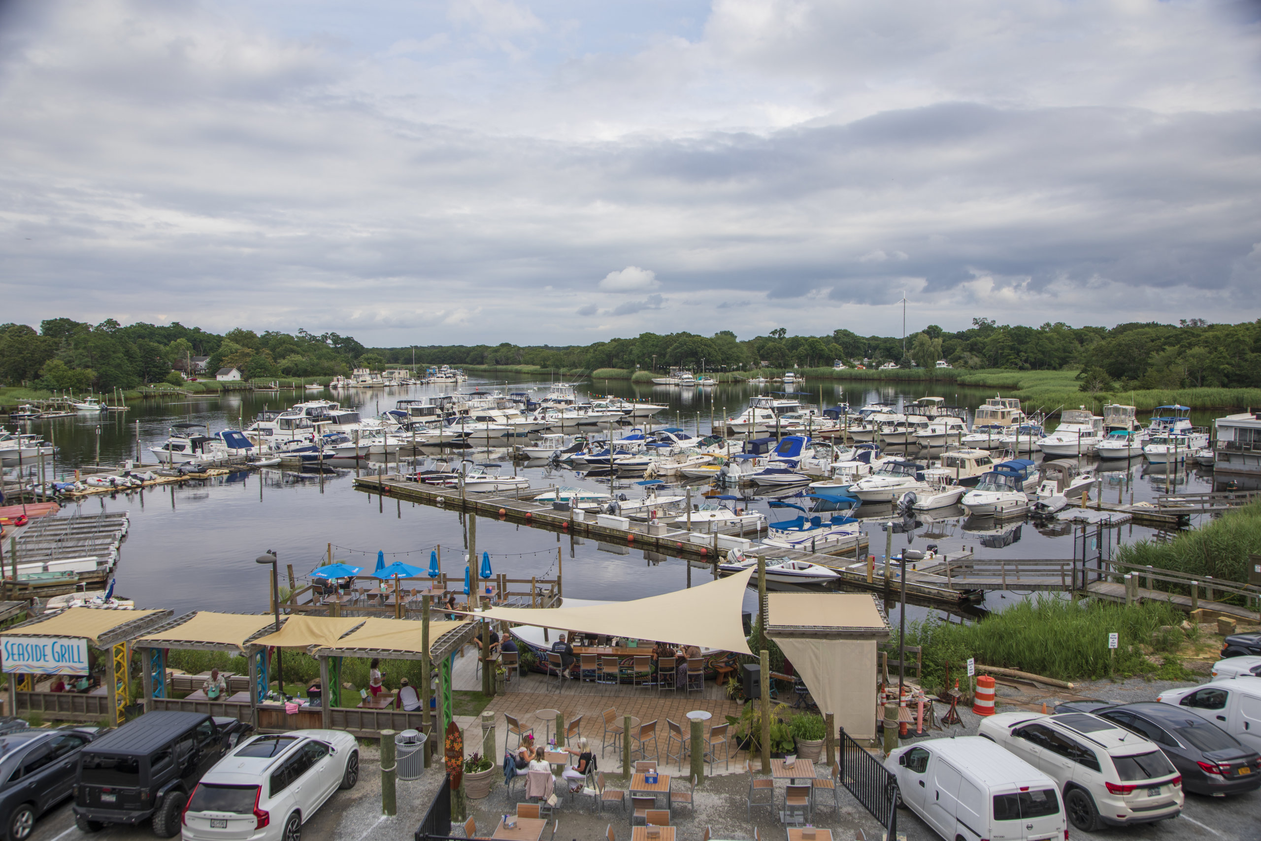 View from the Star Ballroom at Dan's Chefs of the North Fork 2021