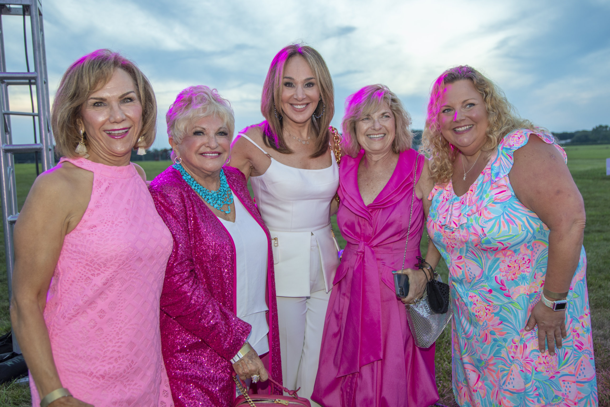 Rosanna Scotto with the Dan's Papers team at Rose Soiree 2021