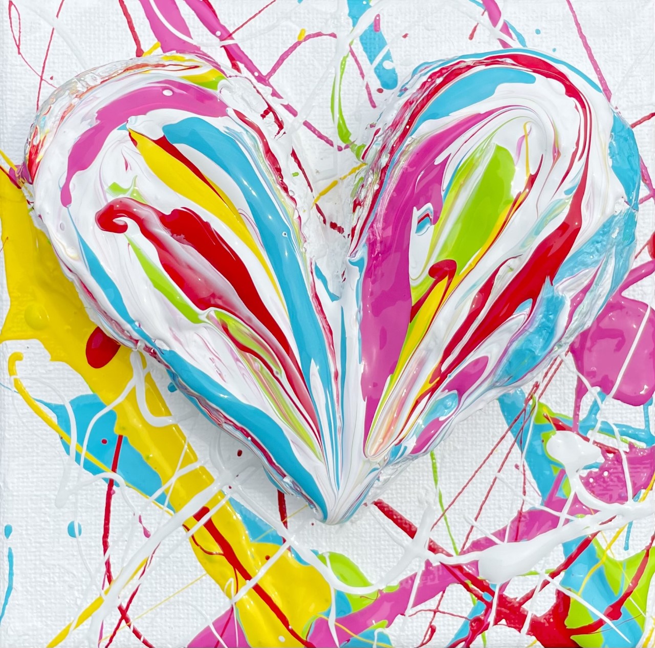 A POP Heart by Jennifer Contini of Loves Gallery