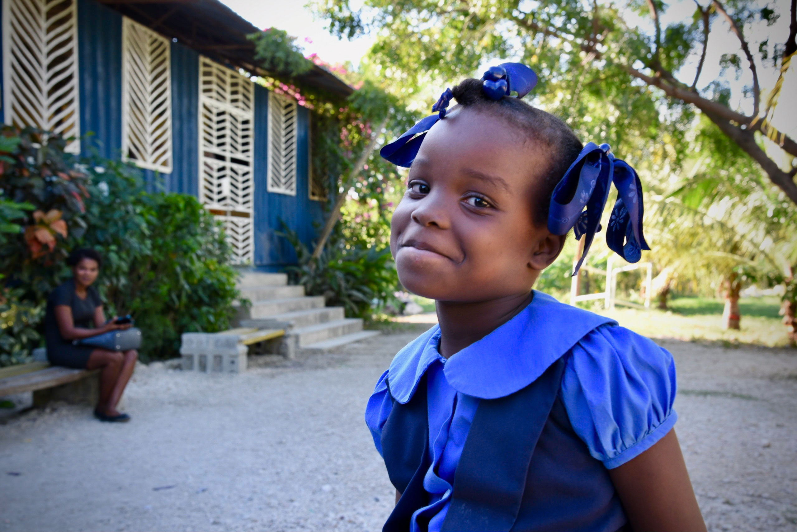 Student at Wings Over Haiti Port au Prince