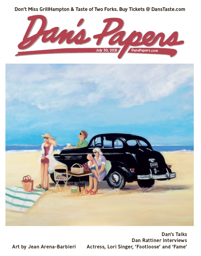 July 30, 2021 Dan's Papers cover with art by Jean Arena
