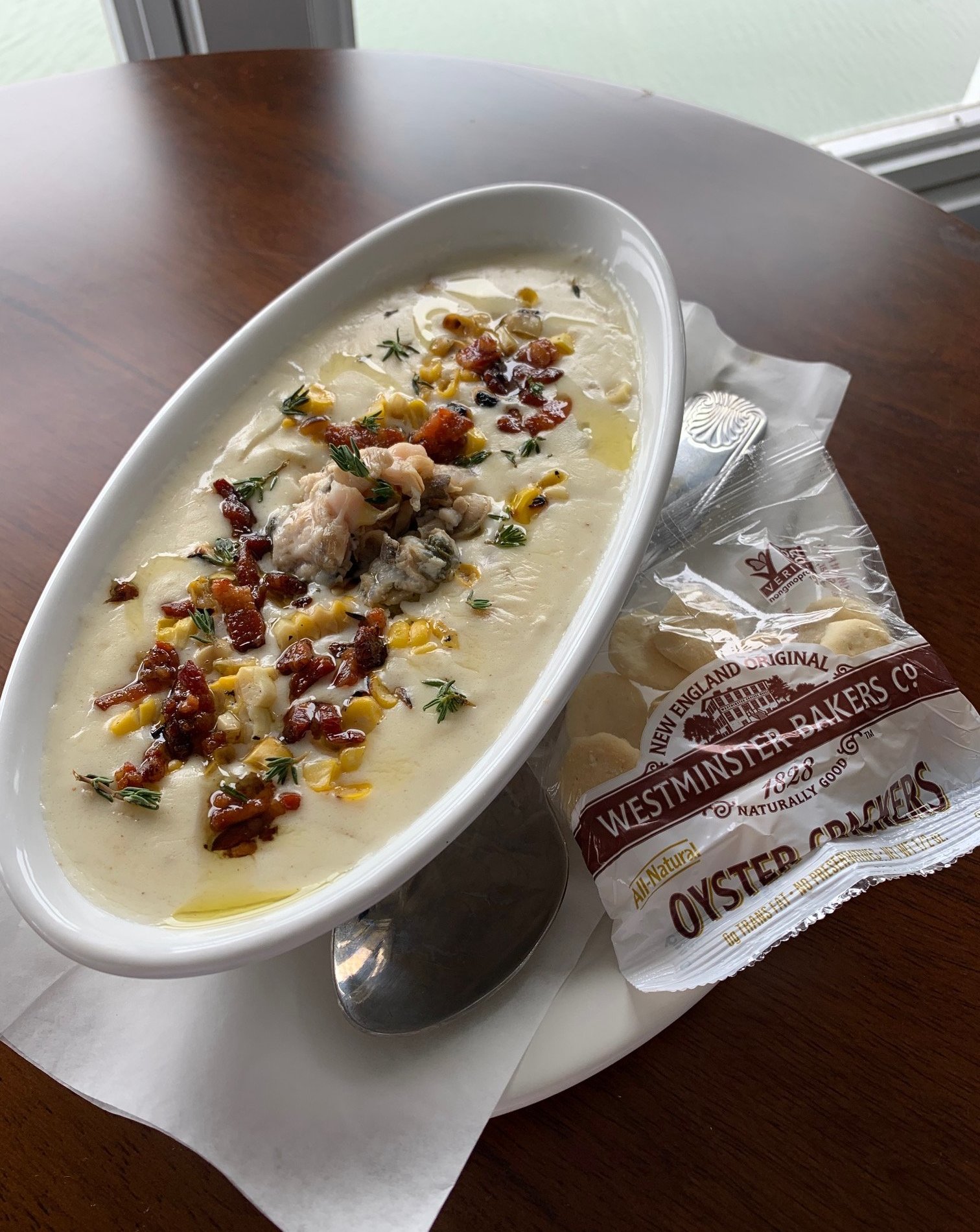 Thomas Bogia's Manna Clam Chowder