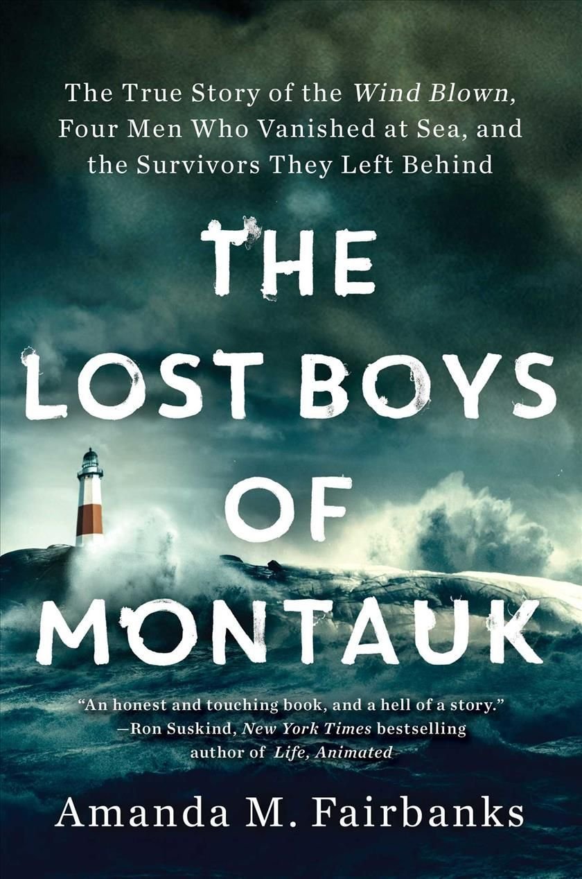 Book cover for "The Lost Boys of Montauk" by Amanda Fairbanks