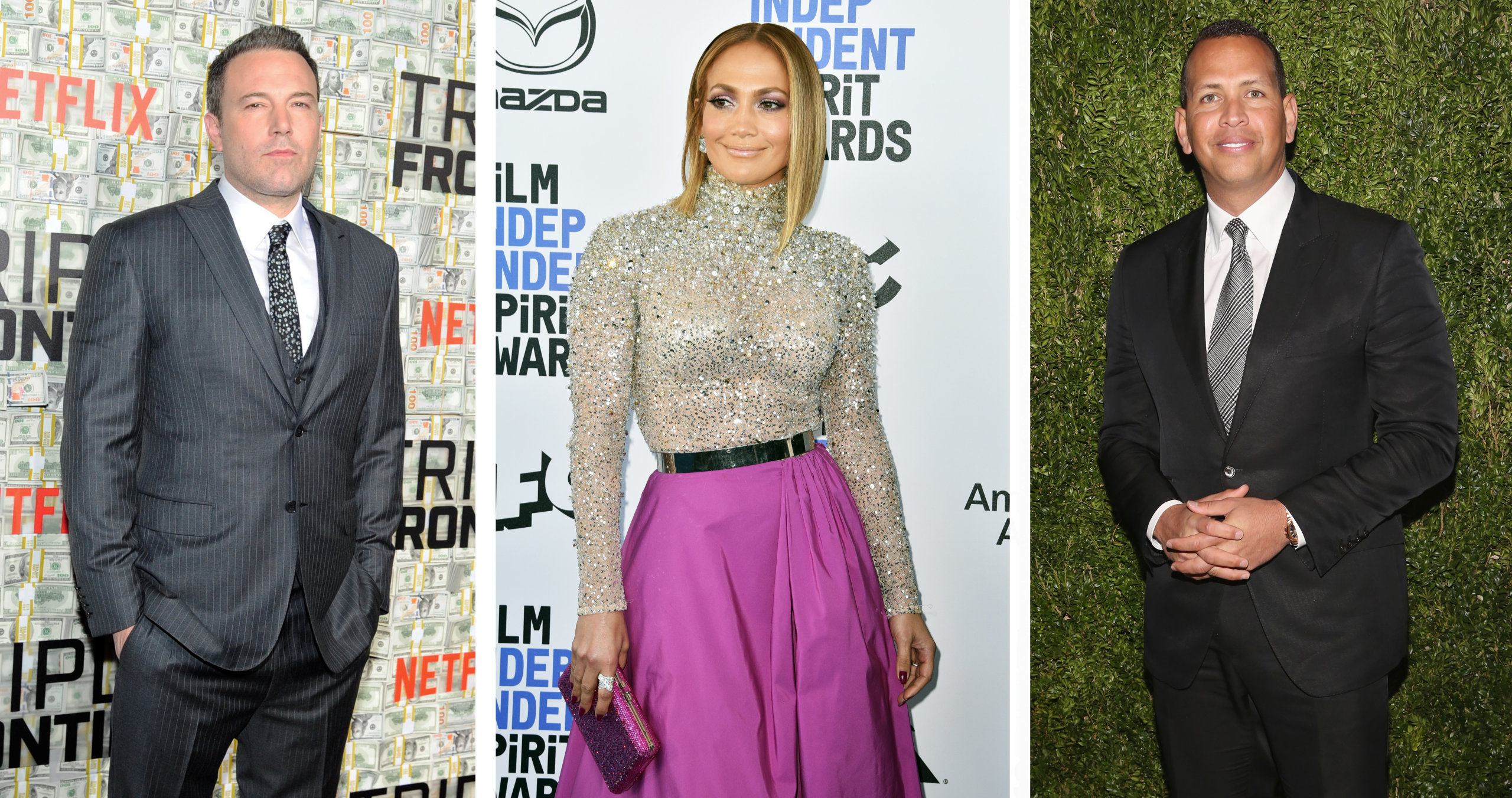 Ben Affleck, Jennifer Lopez, Alex Rodriguez