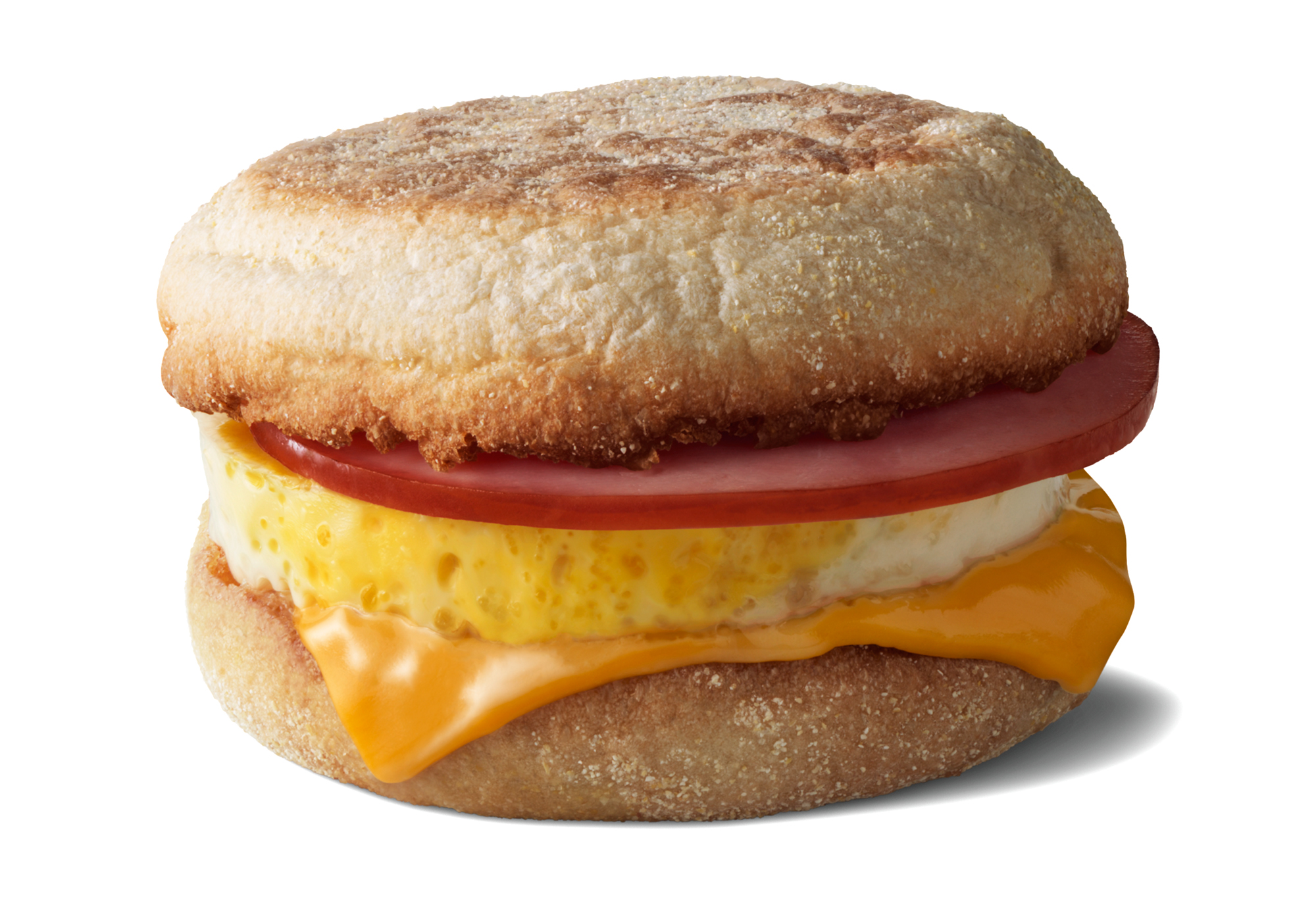 McDonald's Egg McMuffin for breakfast