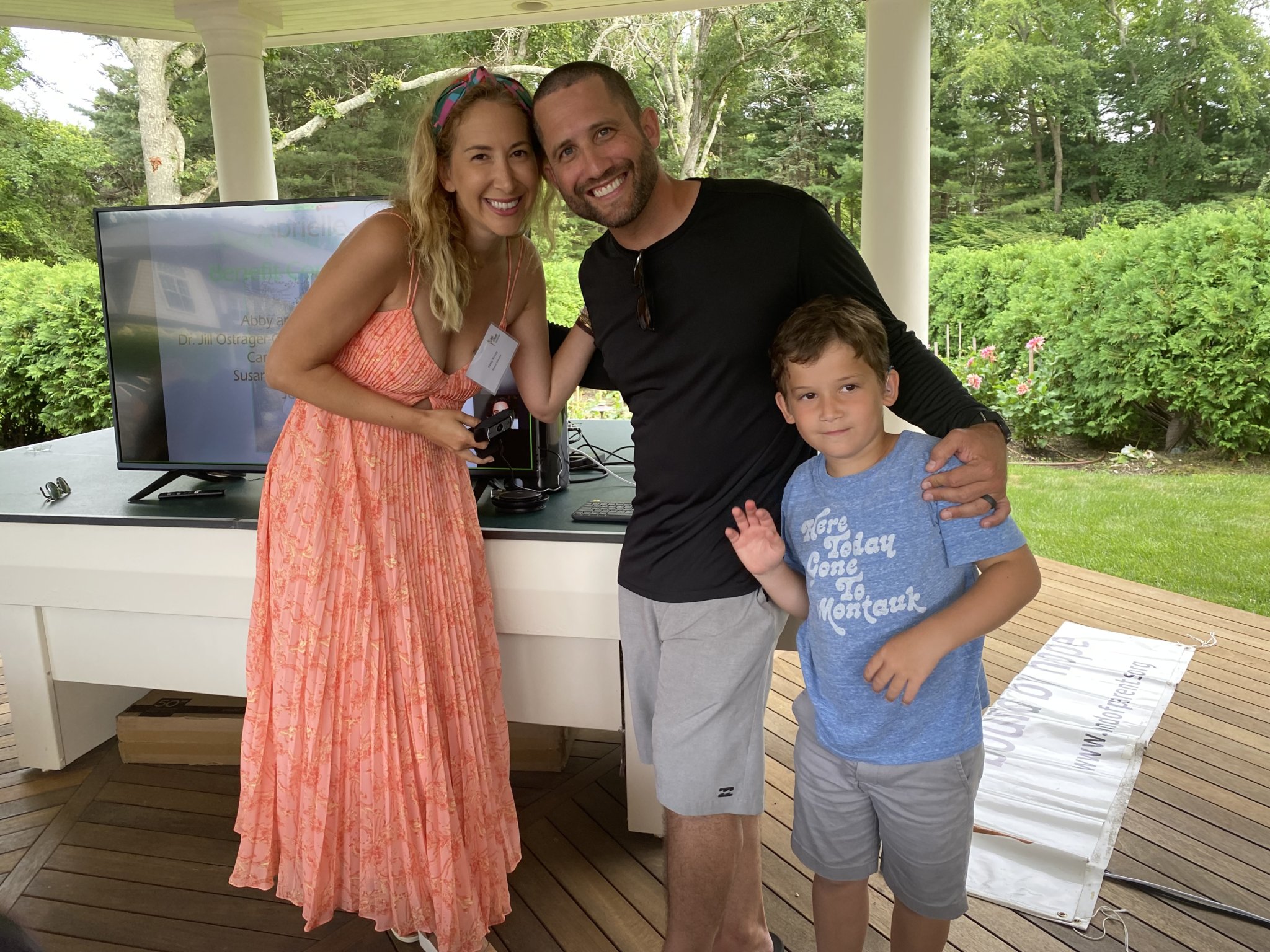 Amy and Steve Brody and their son, Jacob.