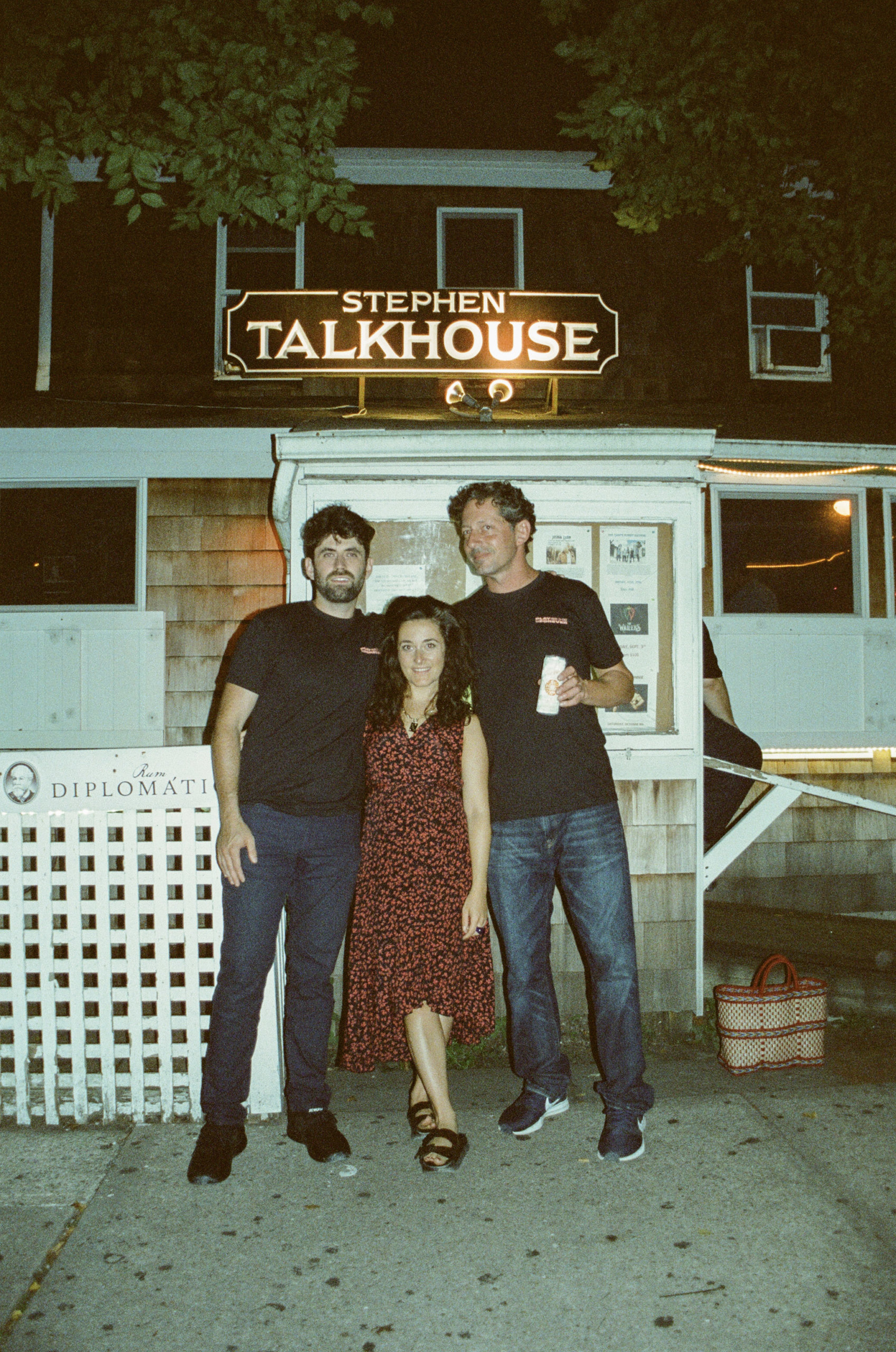Max Honerkamp, Ruby Honerkamp and Nick Kraus at The Stephen Talkhouse