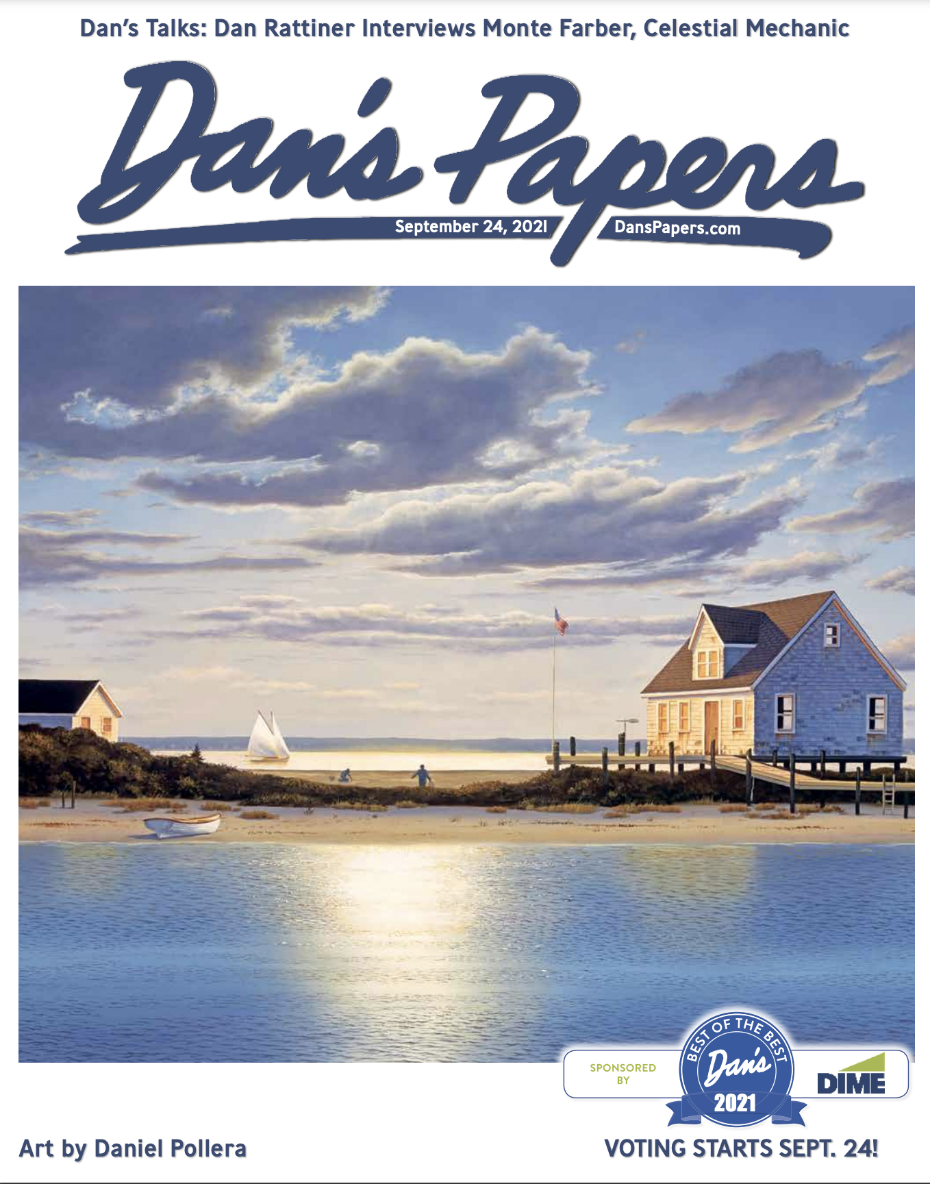 September 24, 2021 Dan's Papers cover art by Daniel Pollera