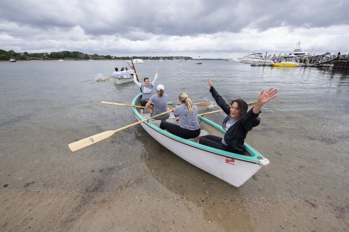 Whaleboat racing is the signature event of HarborFest, which returns this year on September 11 and 12