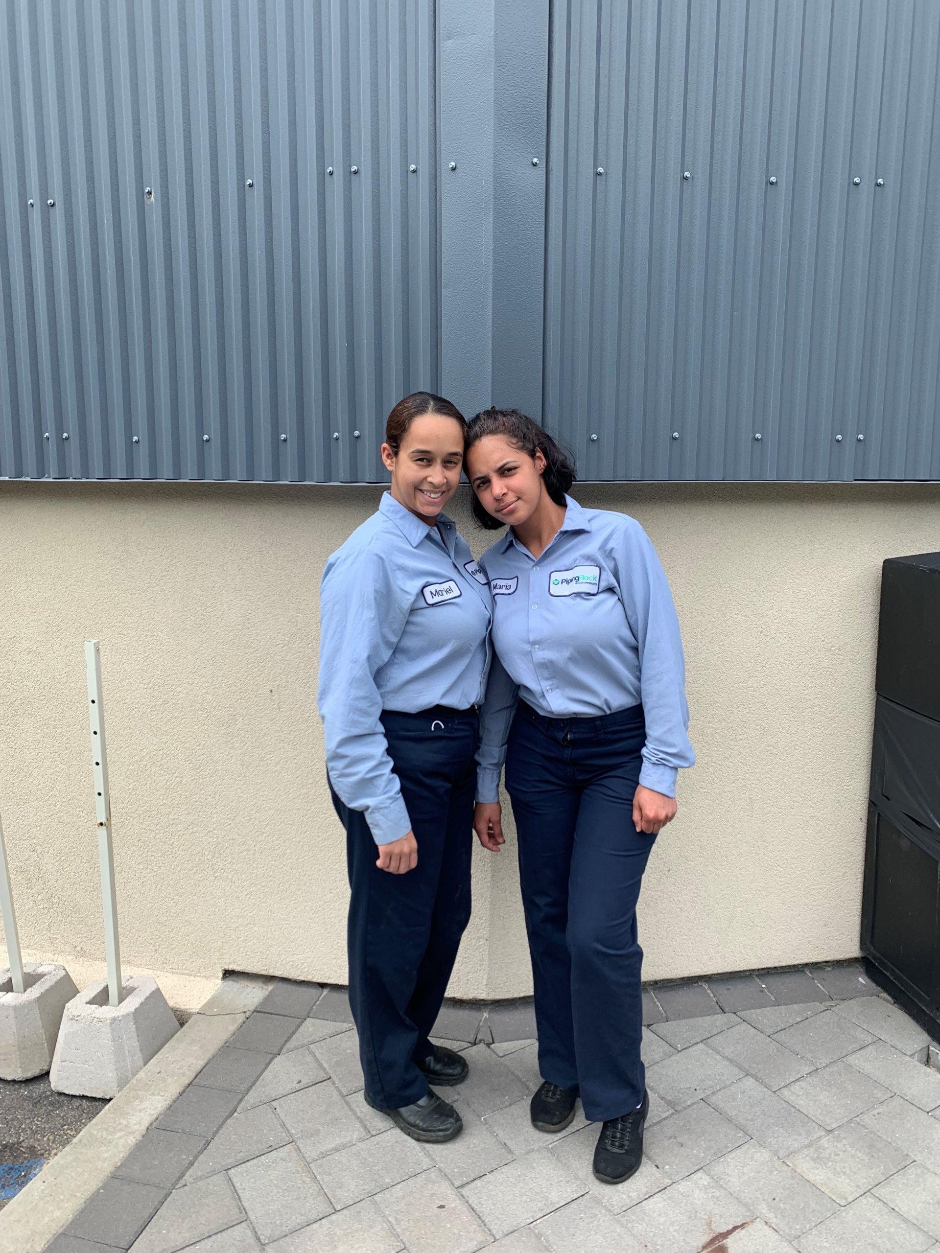 Mariel Rodriguez and Maria Marte Cepin, associates at Piping Rock, say they feel well supported by the company.
