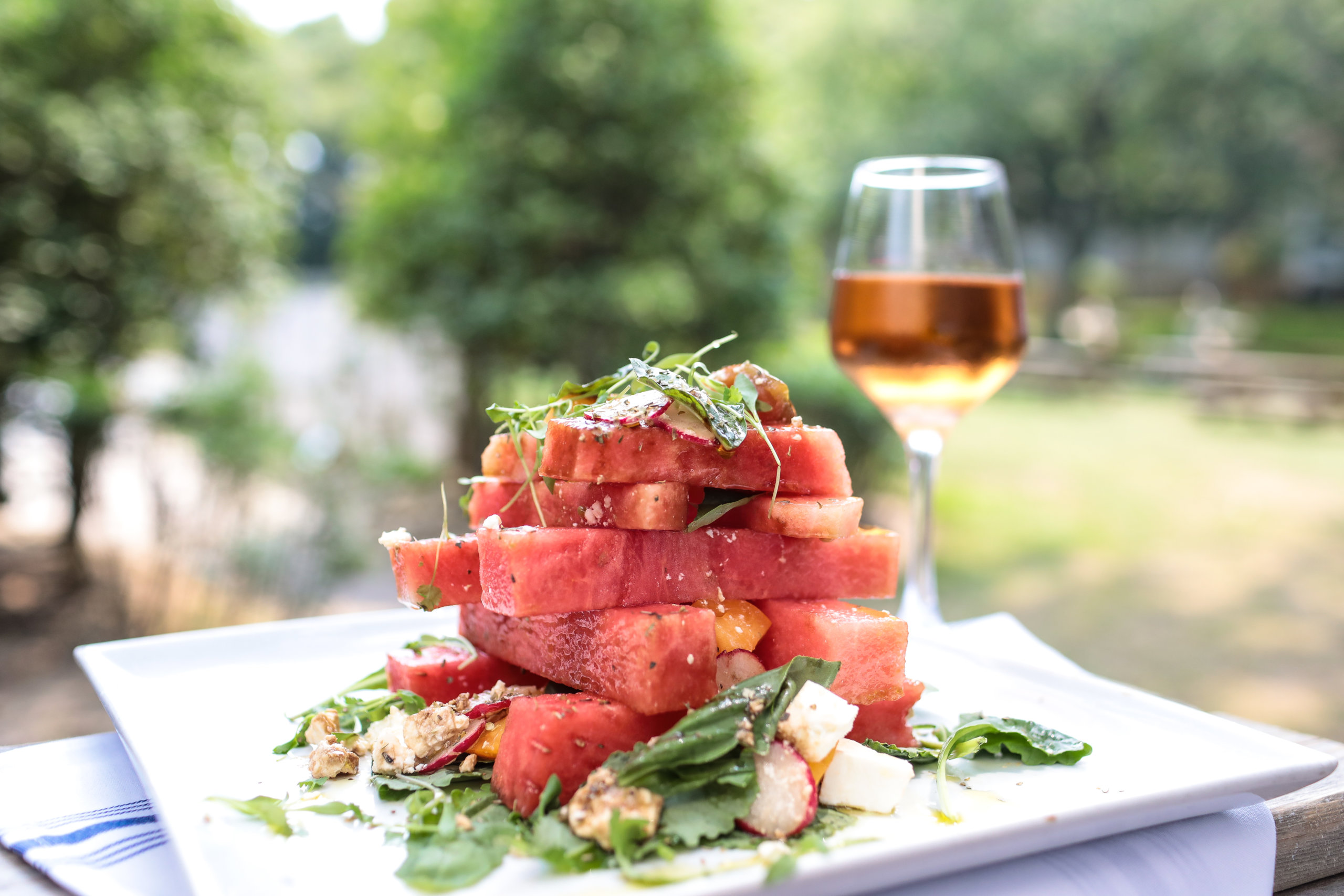 Ruschmeyer's watermelon salad