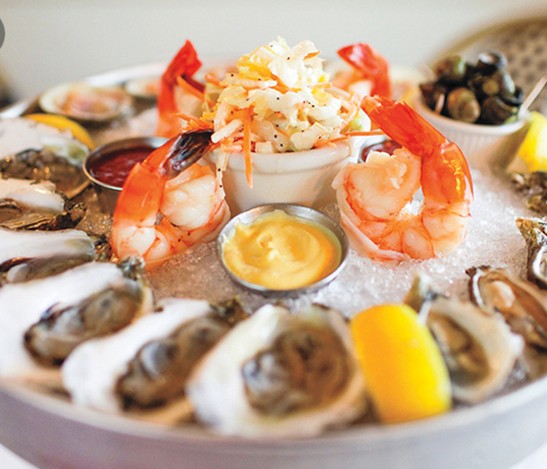 Bell & Anchor's seafood plateau