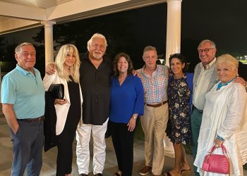 John DiConza, Dr. Georgia Witkin, Michael Tadross, Denise Arbesu, Peter Meyer, Christiane Arbesu and Patrick Condren
