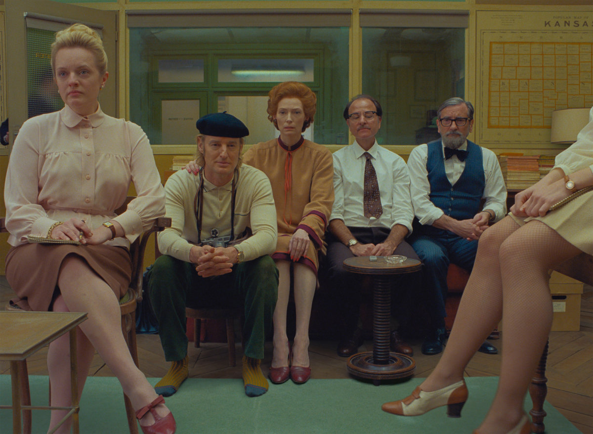 Scene from Wes Anderson's "The French Dispatch" Hamptons Film Festival HIFF