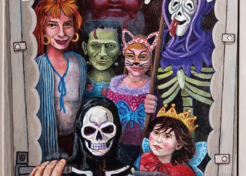 October 29, 2021 Dan's Papers Halloween cover art by Reu’ven Gayle