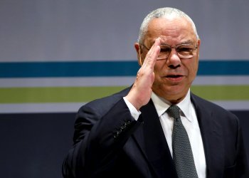 Colin Powell salutes - a look back in memory of him