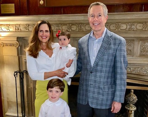 Laura Hadland Feuer, her husband Joe Feuer and two of their grandchildren