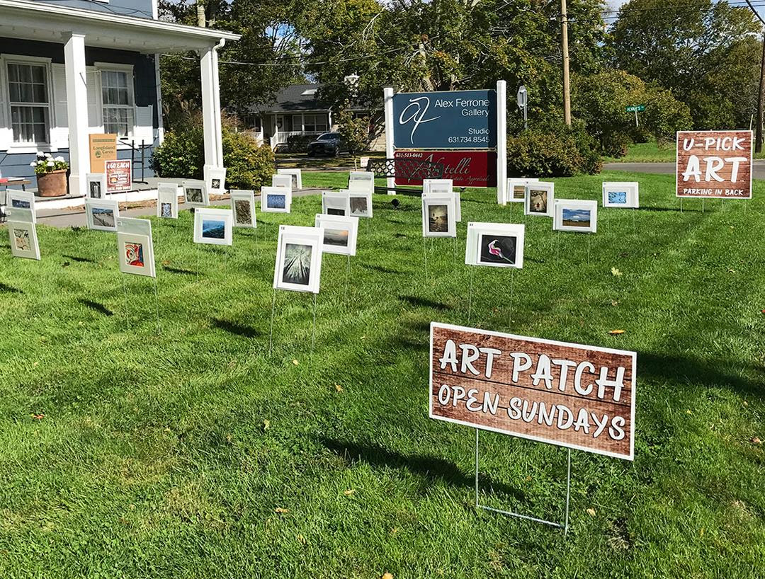 U-Pick Art at Alex Ferrone Gallery in Cutchogue