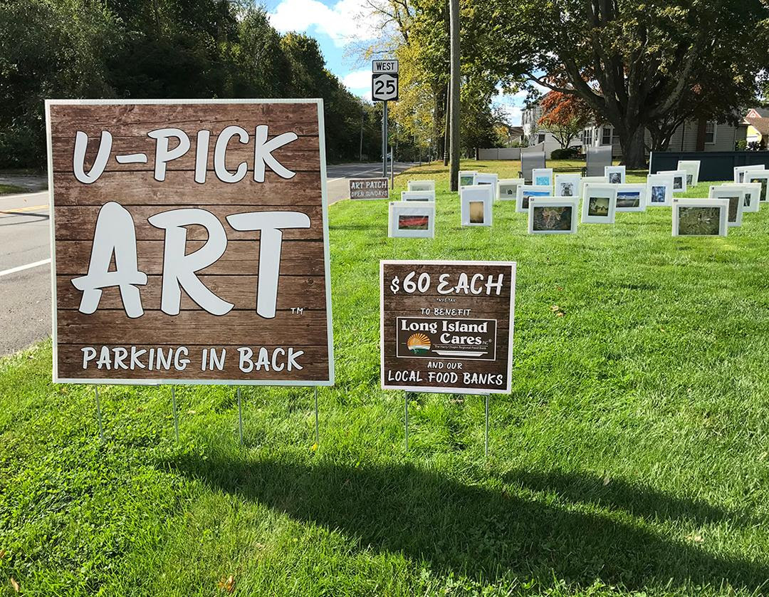 U-Pick Art at Alex Ferrone Gallery in Cutchogue