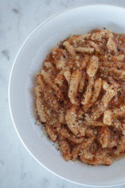 Stephan Bogardus's Cavatelli Bolognese at The Halyard at Sound View in Greenport