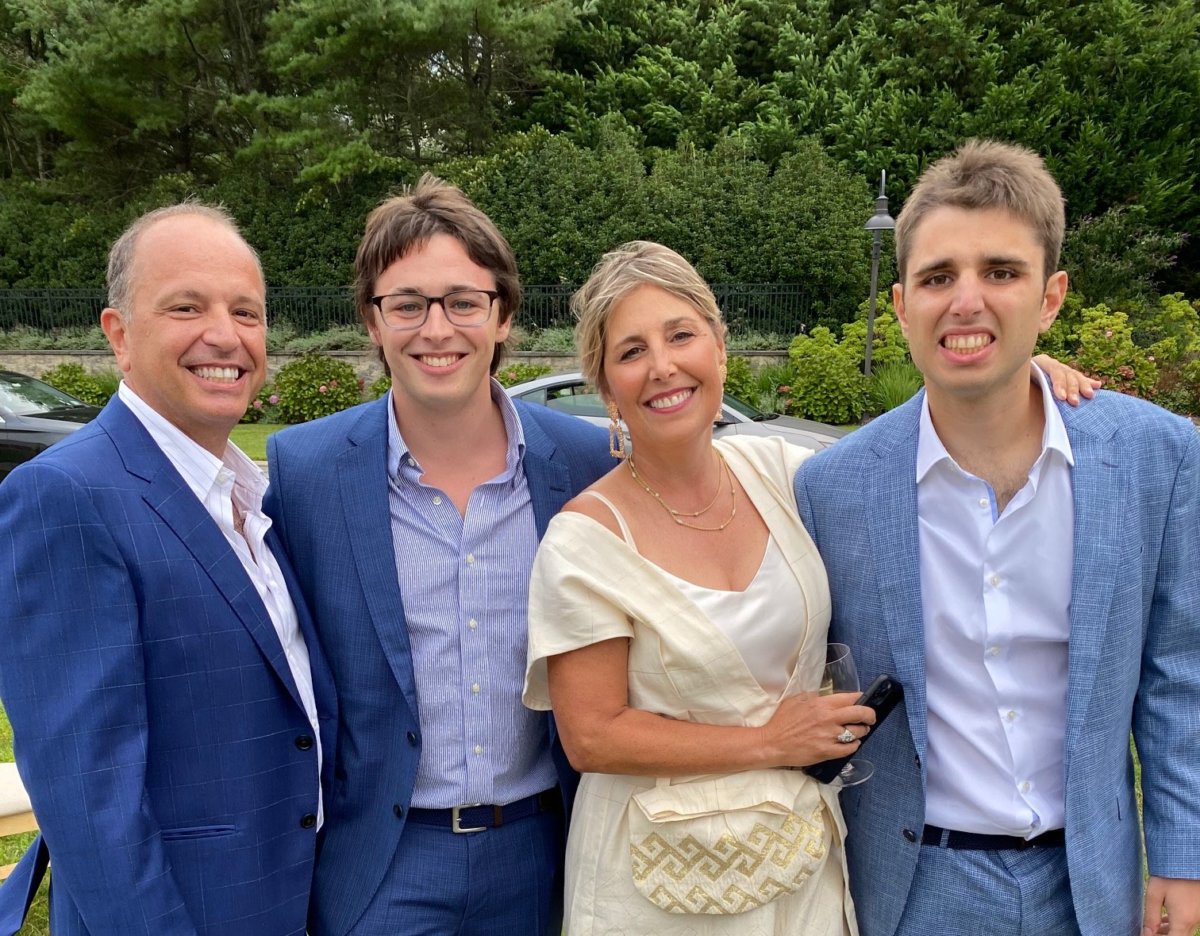 The Kessaris Family: Dr. Dimitri, Alexander, Dr. Lisa and Michael of Luv Michael