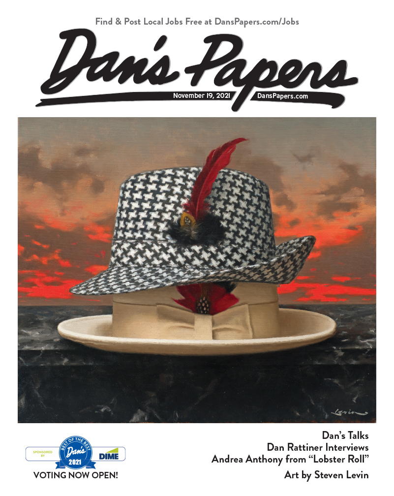 November 19, 2021 Dan's Papers cover art by Steven Levin
