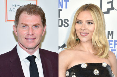 How could Bobby Flay say no when Scarlett Johansson calls for Thanksgiving help?
