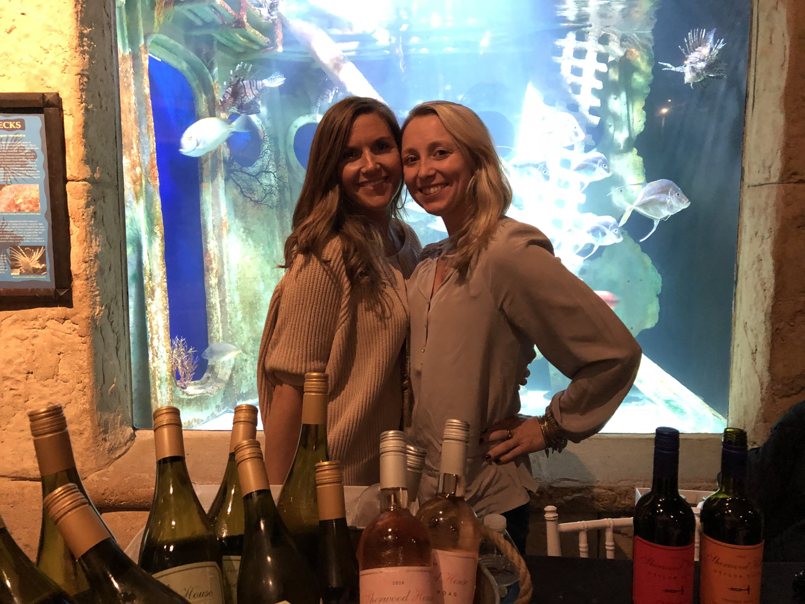 Fish and Sips vendors at Long Island Aquarium