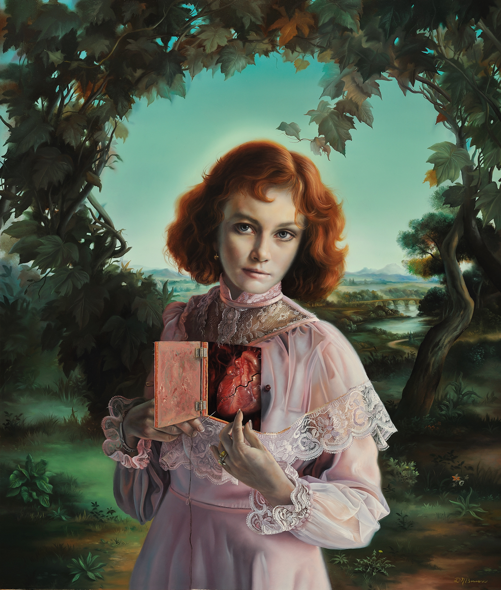 David Bowers' "Heart Throb," available at Ric Michel Fine Art